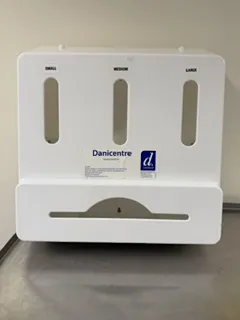 Danicentre Soap & Sanitiser Dispenser Unit (3-Chamber)
