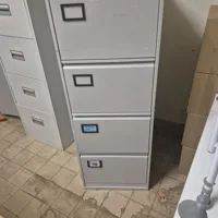 Triumph 4-Drawer Filing Cabinet - White