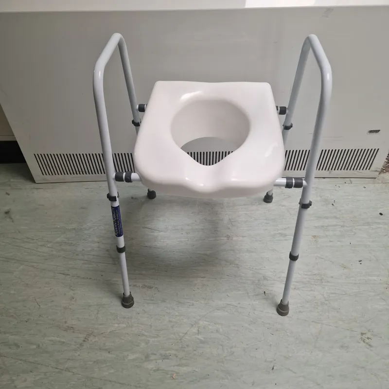 Toilet Seat Riser with Armrests - Mobility Aid