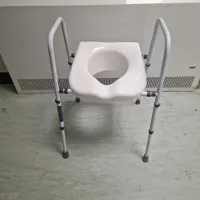 Toilet Seat Riser with Armrests - Mobility Aid