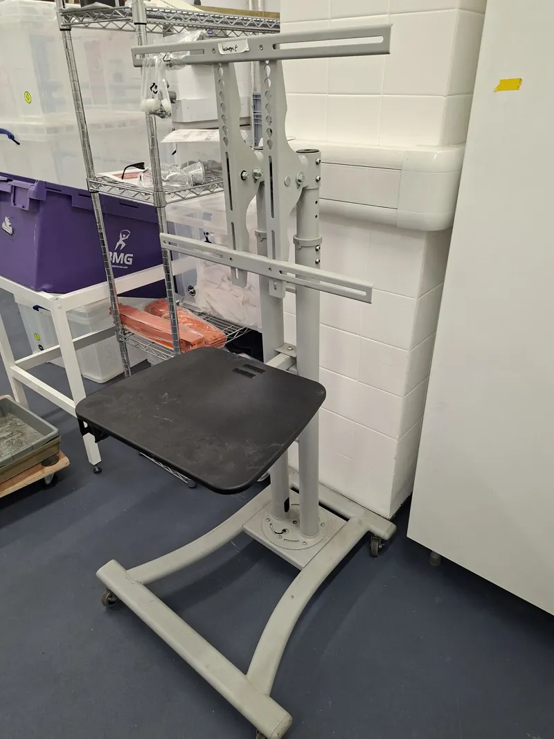 Floor standing monitor/TV support