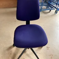 Dark purple Office Task Chair with Wheels
