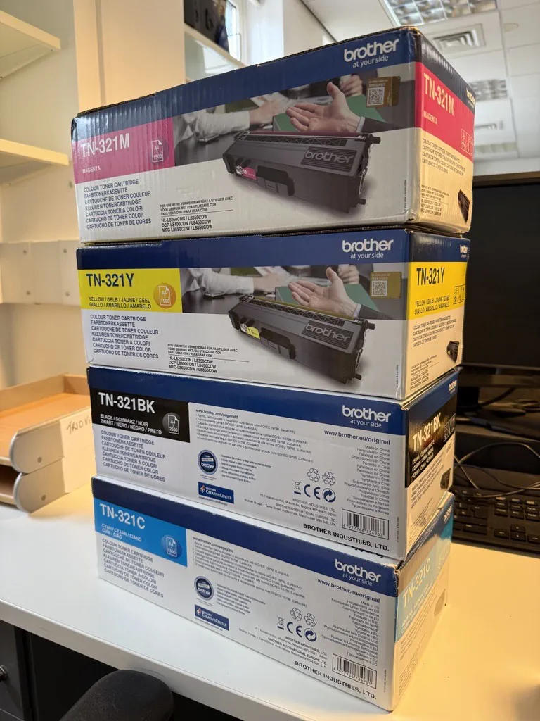 Brother TN-321 Colour Toner Cartridge Set (CMYK)