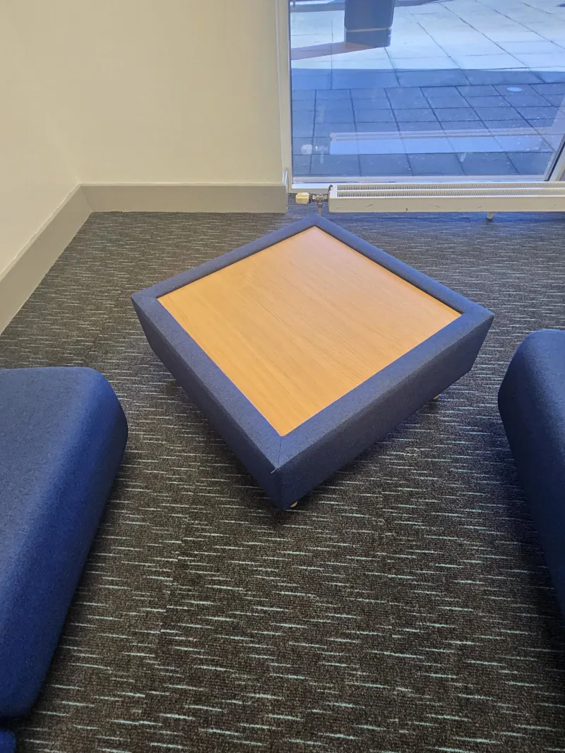 Soft chairs and matching table