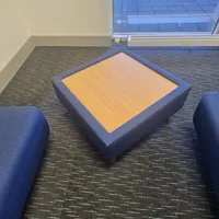 Soft chairs and matching table