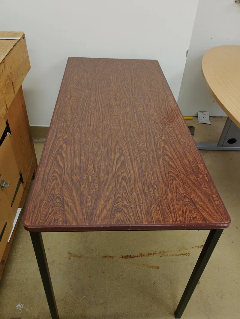 Meeting Table - Dark Wood Finish