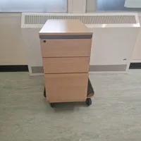 Wooden Storage Unit with 3 Drawers.