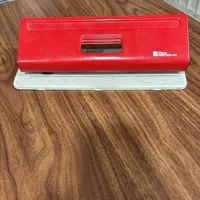 Bundle of 5 Vintage Desktop Hole Punches - Mixed Colours