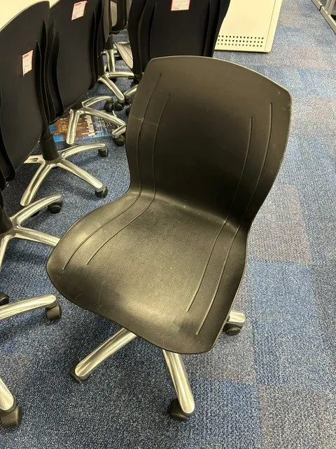 Black office / computer chairs