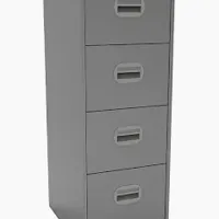 Lockable file cabinet w/keys