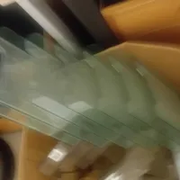 Assorted Clear Plastic Storage Boxes or Filing Trays