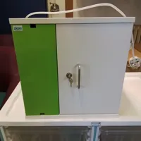 Zioxi Mobile Storage Cabinet with Locking Doors