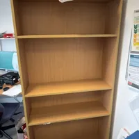 Wooden Bookshelf Storage Unit 4-Shelf