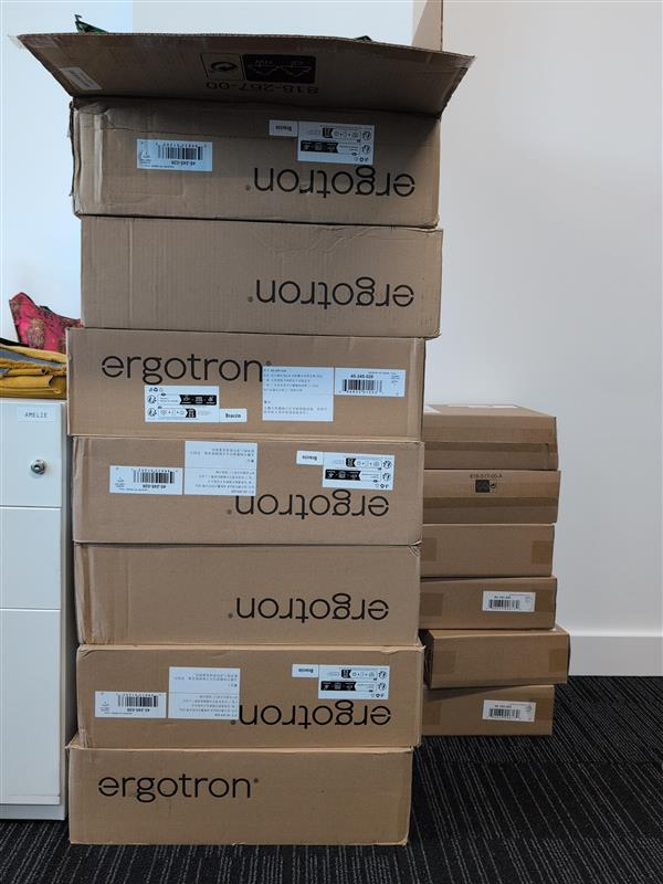 Ergotron Monitor Arm Desk Mount System (Multiple Units)