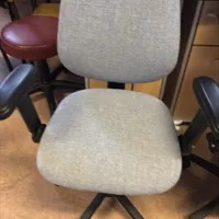 Grey/Light Blue Office Chair
