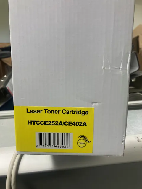 Laser Toner Cartridge HTCCE252A/CE402A Yellow