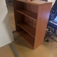 Wooden Bookcase / Storage Unit – 4 Shelves, Medium-Depth