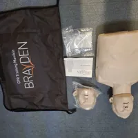 Brayden Adult Manikin with Spare Face Skin & Lung
