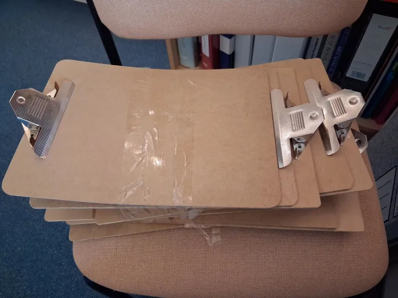 Clipboard bases - quantity 10