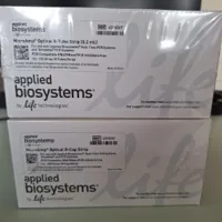 Applied Biosystems Life Technologies MicroAmp Optical 8-tube strips, and 8-cap strips  - Qty 8