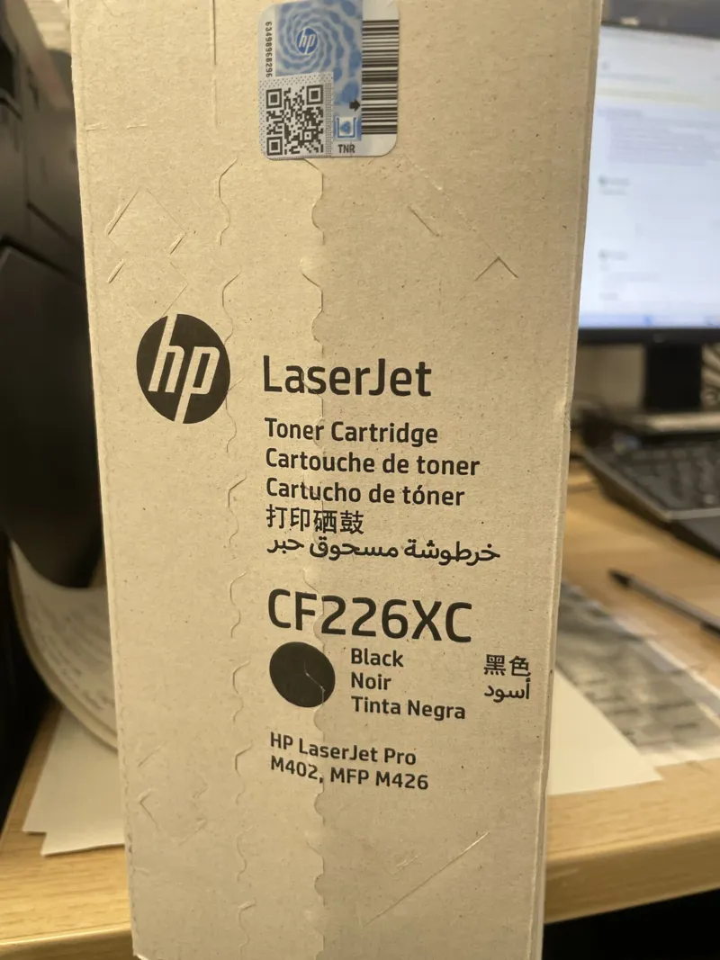 HP LaserJet CF226XC Black Toner Cartridge