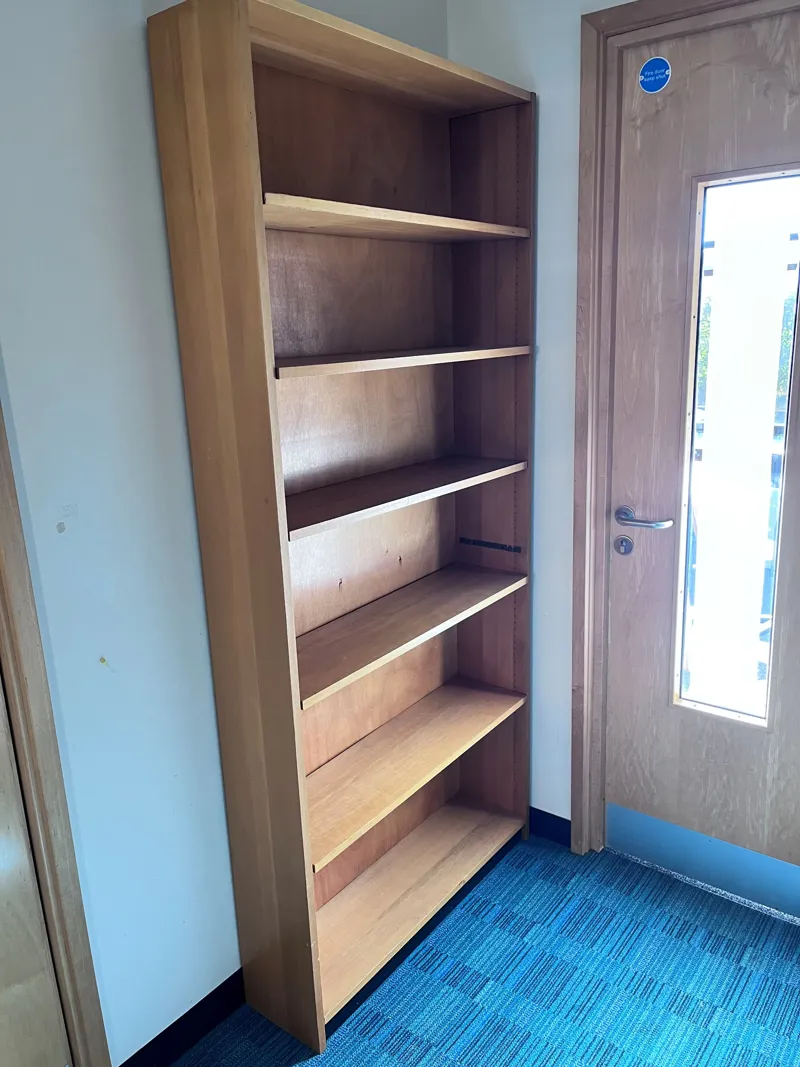 Wooden Storage Bookshelf Unit