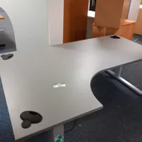 (3P) Height adjustable desk - GREY