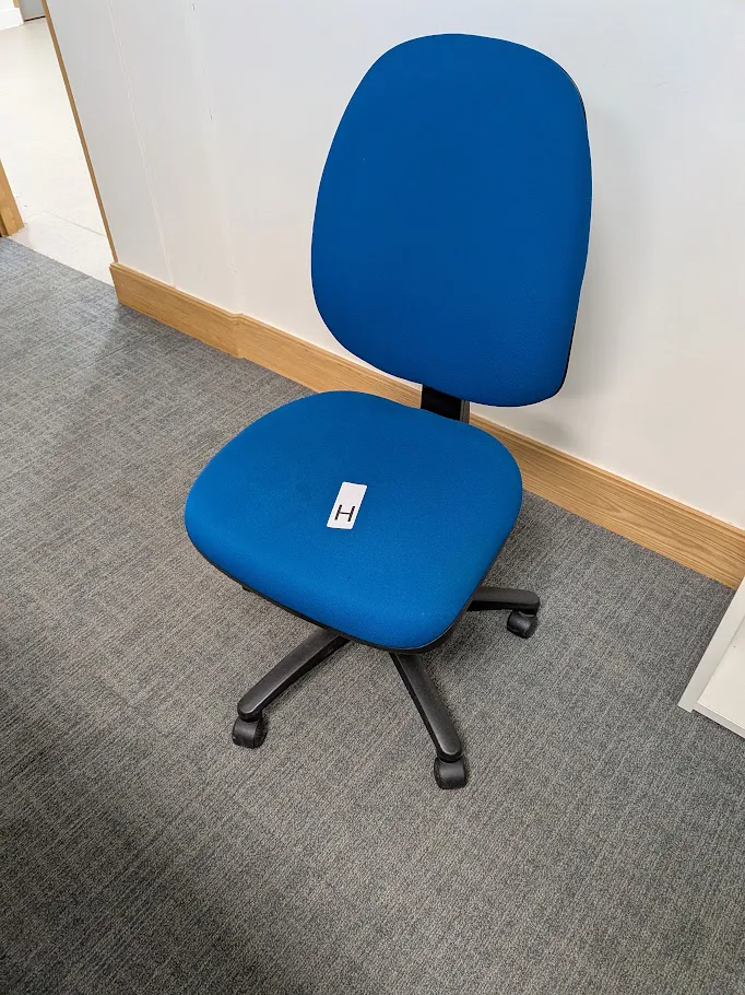 Office Chair H - Blue