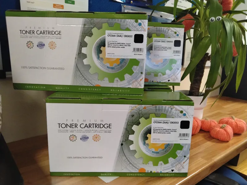 Premium Toner Cartridge CF226A (26A) / CRG052 - Qty 3