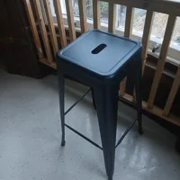 Industrial Metal Bar Stool