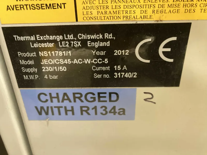 Water Chiller Unit - Research Equipment