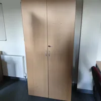 Wooden Two-Door Storage Wardrobe/Cabinet