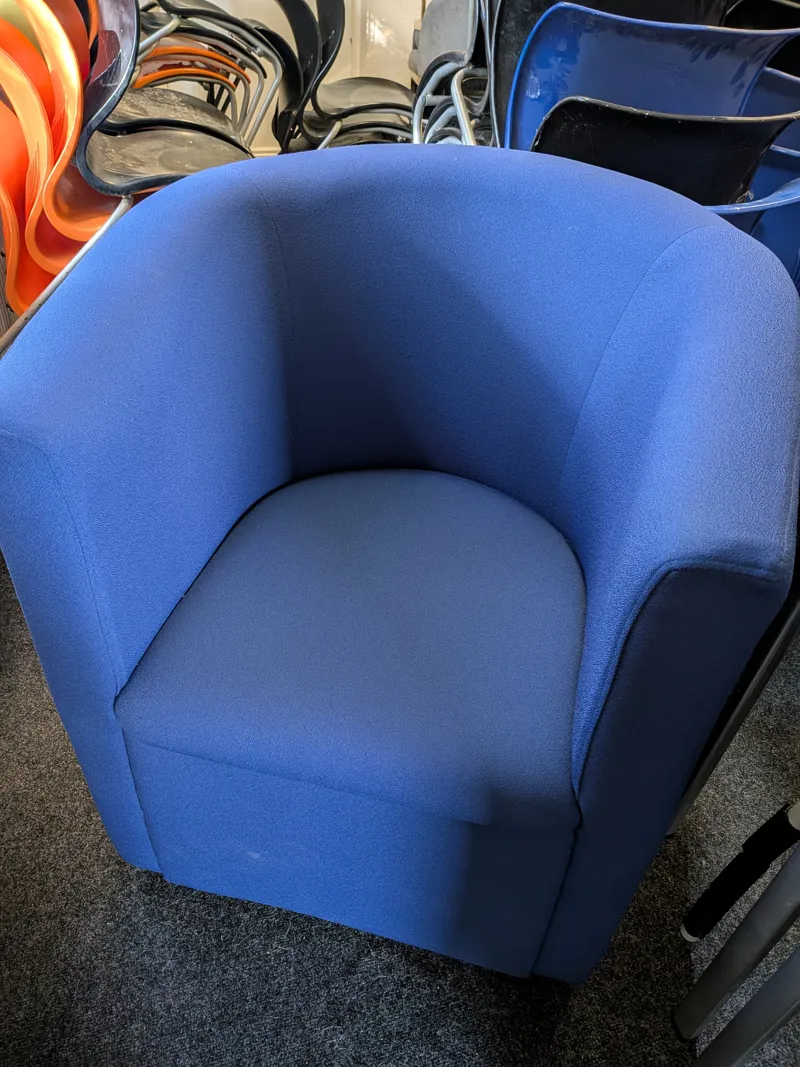 Tub chair - Blue